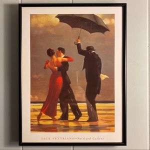 Jack Vettriano "The Singing Buttler" Framed Print